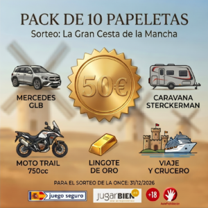 Sorteo La Gran Cesta de la Mancha 2026 x10